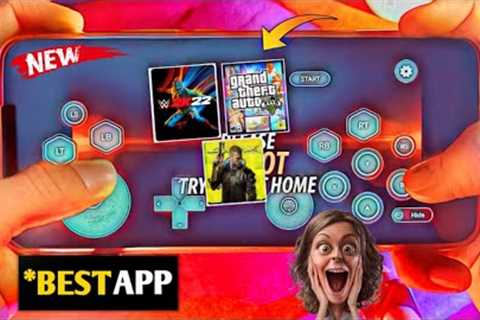 BEST Cloud Gaming App To Play PC Games on Android For Free 🔥