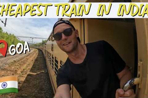 Buying the CHEAPEST Ticket on the TRAIN in GOA | INDIA TRAVEL VLOG | RTW Trip Vlog70
