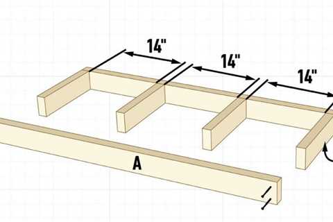 How to build shelves for your basement