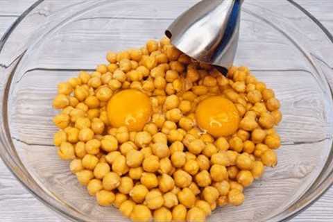 Better than meat! ✅ try chickpeas and egg together  ❗️ secret recipe of famous restaurants