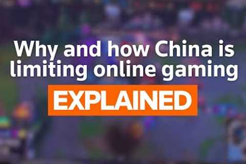 Why and how China is limiting online gaming for minors