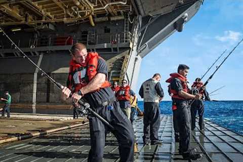 Do US Navy Ships Catch Fish To Feed The Crew?