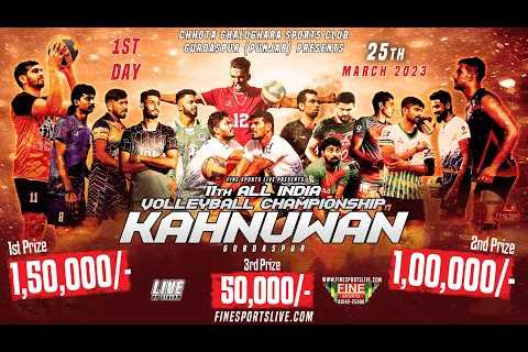 Kahnuwan (GDP) || 11th All India 🏐 Championship || Day 1 || @FineSportsLive
