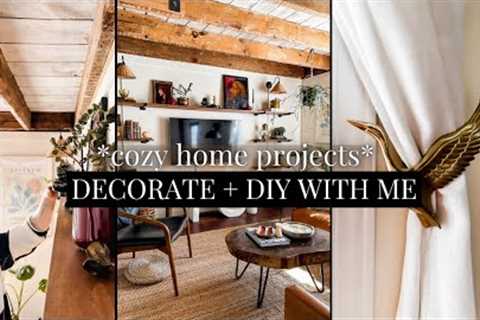 a cozy week of diy projects &amp; decorating ✨ | DECORATE W/ ME | DIY Danie