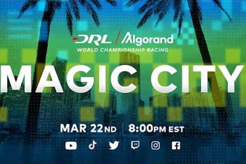 Drone Racing League's Magic City Race