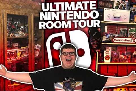 The ULTIMATE Nintendo Switch Game Room Tour | 500+ Games &amp; More!