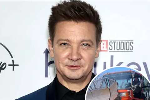 Jeremy Renner 'Finally' Reunited With Snow Plow After January Accident