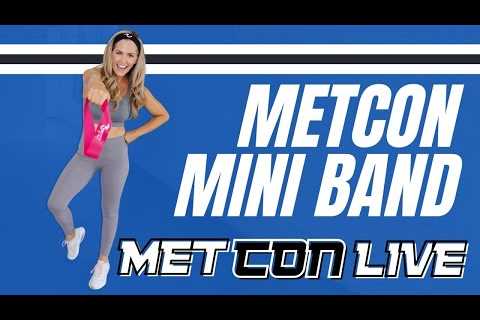 30-Minute MetCon Mini Band Workout - LIVE with Amy