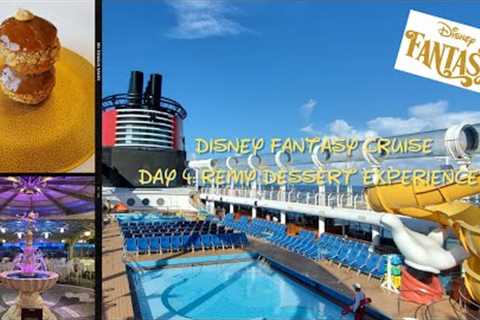 Disney Fantasy Cruise! Day 4 - Remy Dessert Experience &amp; AquaDuck