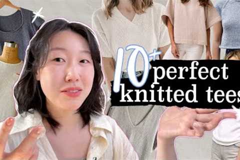 does a perfect knit tee exist? | 14 knitting patterns