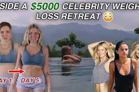 I Flew To A Celebrity Weight Loss Retreat and Lost __KG *INSANE RESULTS*
