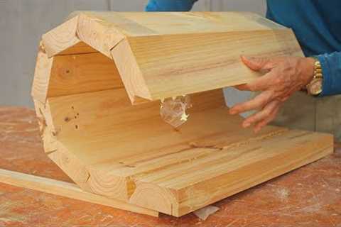 Amazing Woodworking Techniques Craft Skills // Creative Ideas For A Gorgeous And Simple Table