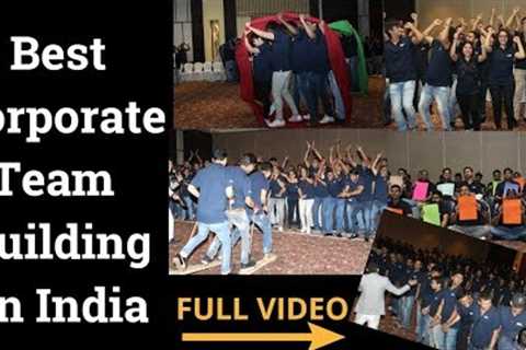 Best Corporate Team Building Games|Activities in India | Full Video