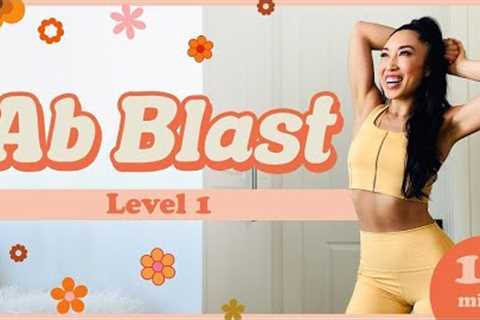 Ab Blast | BEGINNER PILATES ABS WORKOUT