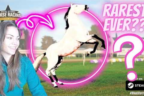 Now THIS is the RAREST horse I've EVER had on Rival Stars Horse Racing...