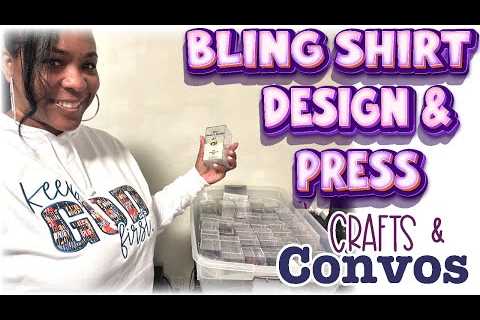Crafts &amp; Convos | Making a Bling Design in Silhouette Studio and Cutting with Cricut Explore 3