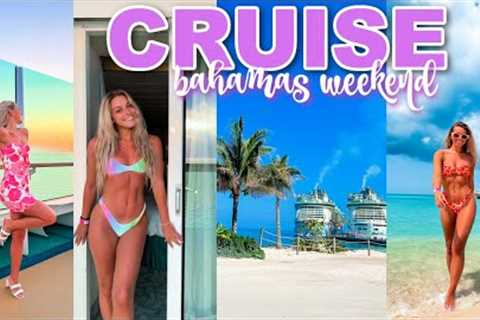 BAHAMAS CRUISE VLOG: freedom of the seas, Atlantis + coco cay Bahamas
