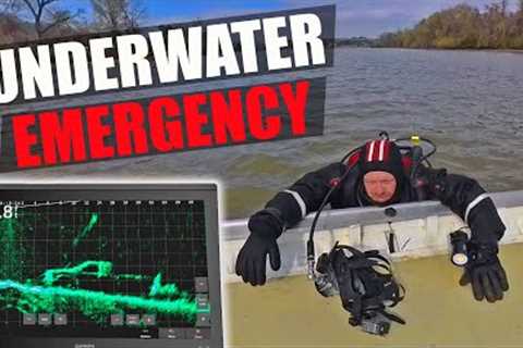 Had a Close Call Scuba Diving While Clearing Underwater Vehicles In River!