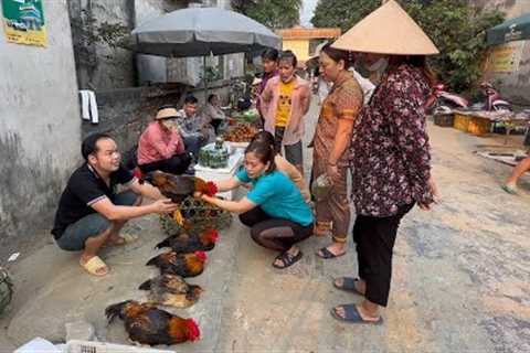 Harvest Chicken goes to market sell | Buy Water Turbine enerator, Exchange of goods