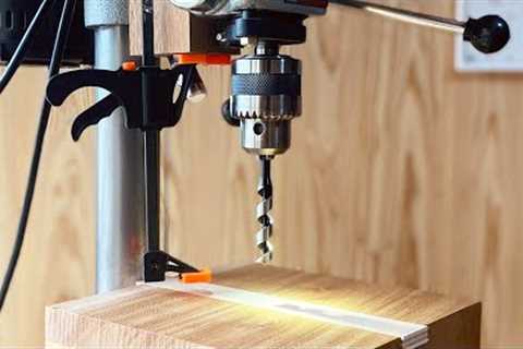 10 Simple Drill Press Hacks  || Woodworking Ideas
