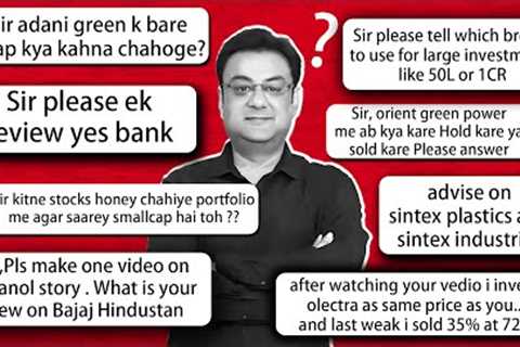 Best Discussion on Stock Market QNA E 16 | best multibagger shares 2023 | share market for beginners