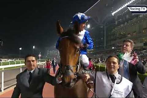 LORD NORTH completes a Dubai Turf hat-trick under Frankie Dettori! - Racing TV