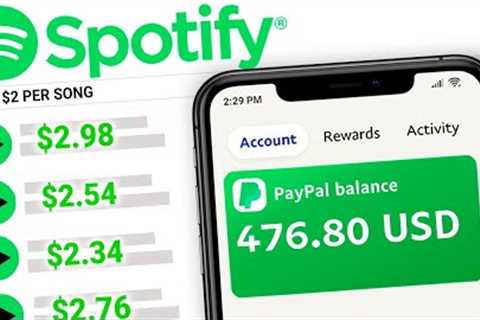 EARN $2 Per Song Listened - Make Money Online