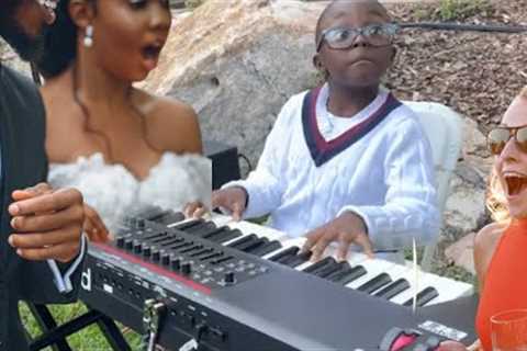 Kid Pianist Shocks Wedding Guests😳💕 Amazing Piano skills @judekeyzofficial1449