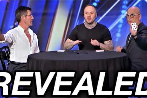 REVEALED - Ryan Tricks' AGT Audition Magic Trick!