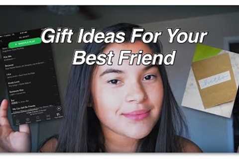 GIFT IDEAS FOR YOUR BEST FRIEND//GRACE MONTES
