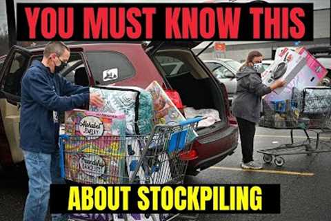 YOU NEED TO KNOW THIS About Stockpiling! | Prepping For Food Shortage 2023