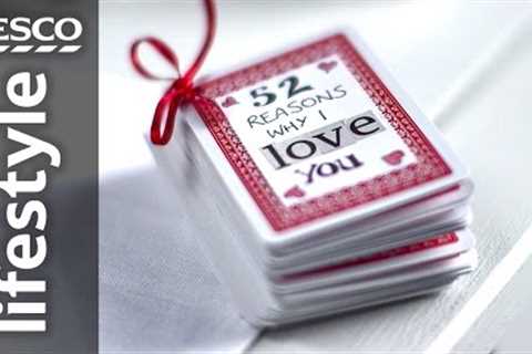 How to Make an Easy Valentine’s Gift with Playing Cards | Tesco Living