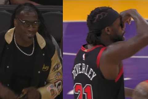 Patrick Beverley tells Shannon Sharpe that the Lakers stink 😂