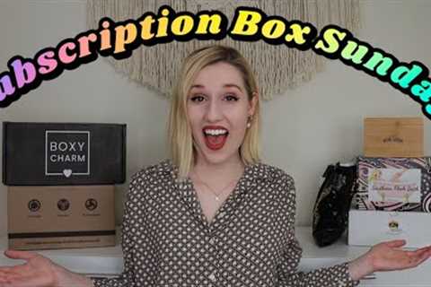 THESE BOXES MAKE ME HAPPY 😃 | Subscription Box Sunday | Vol. 4 March 2023