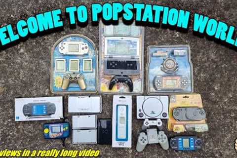 WELCOME TO POPSTATION WORLD! Reviewing 15 Cheapo Bootleg Game Consoles...