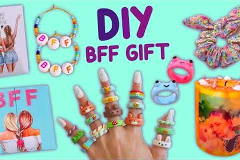 8 DIY BFF GIFT IDEAS - BFF Notebook - BFF Snack Gift Box and more...