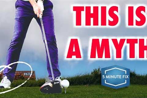 The driver set up MYTH costing you shots (golf swing basics that are wrong)