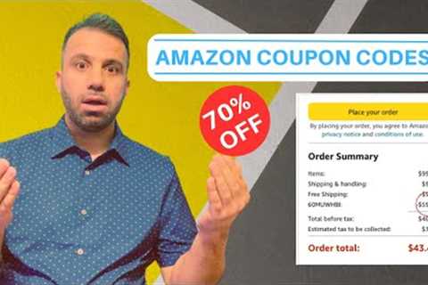 How to Get Coupons for Amazon | Up to 70% OFF