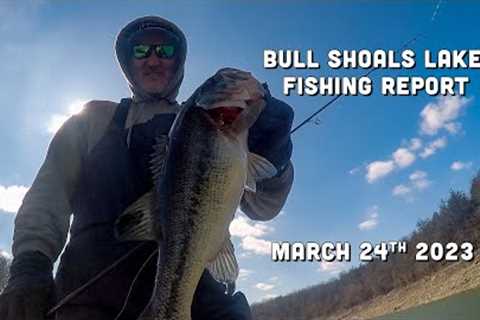 Bull Shoals Lake Fishing Report | March 24 2023 | Del Colvin
