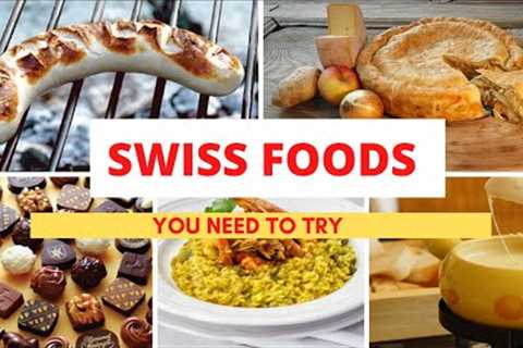 Most Popular Switzerland Food | Swiss Cuisine