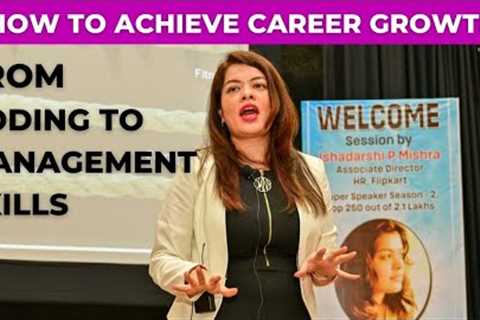 How to achieve career growth from coding to Management skills  #hr  #wiseowl #coding