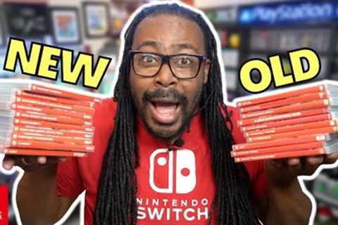 Showcasing My Expansive Nintendo Switch Game Collections
