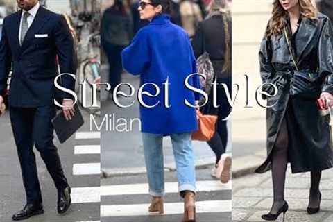 Is Milan a Fashionable City? •Milan Street Style 2023•Stylish Spring Looks