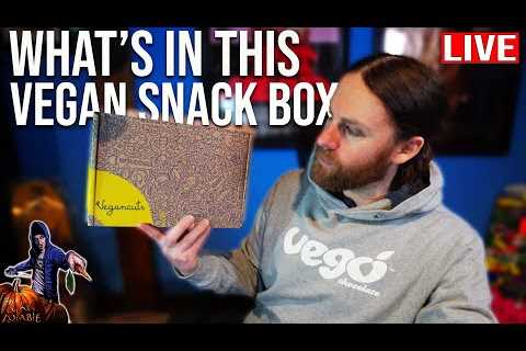 Unboxing Vegan Snack Box LIVE