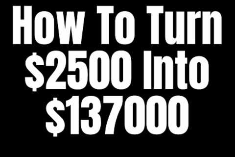 How To Turn $2500 into $137000 | Affiliate Marketing | Make Money Online | Passive Income