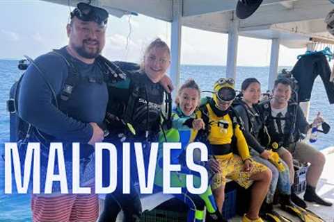 I Went to MALDIVES to SCUBA DIVE 🇲🇻