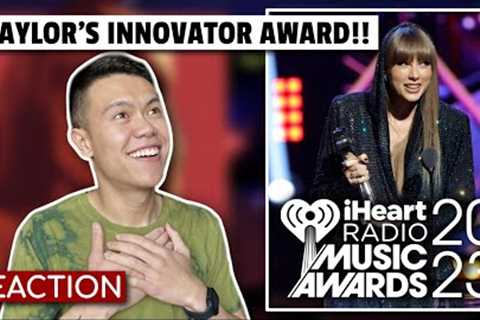 Taylor Swift - Innovator Award iHeart Radio Music Awards 2023 Speech REACTION