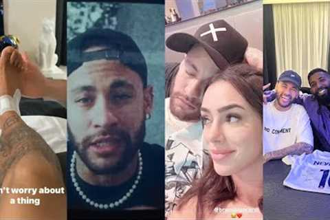 neymar jr ankle injury recovery soon ♥️😍