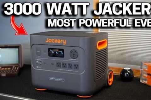 New MONSTER Jackery 3000 Watt Solar Generator - Explorer 3000 Pro