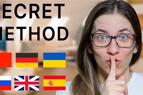 How I learnt 6 LANGUAGES without any effort / My secret